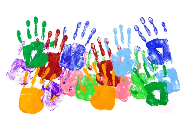 Handprints — Stock fotografie