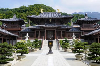 Chi Lin Budist tapınağı Hong Kong