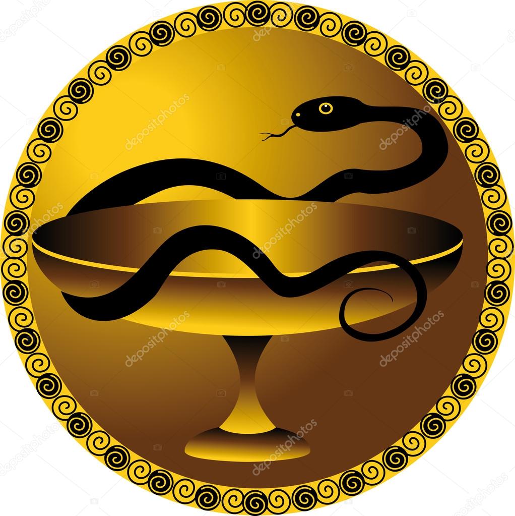 Snake - a symbol of the medical