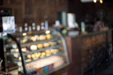 Kahve Dükkanı pasta buzdolabı bulanıklık 