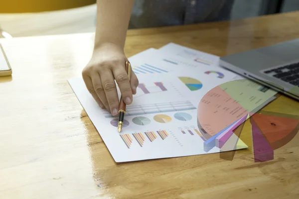 Businessman working plan the business — Stock Photo, Image