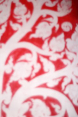 Sanat boya kırmızı bulanıklık 