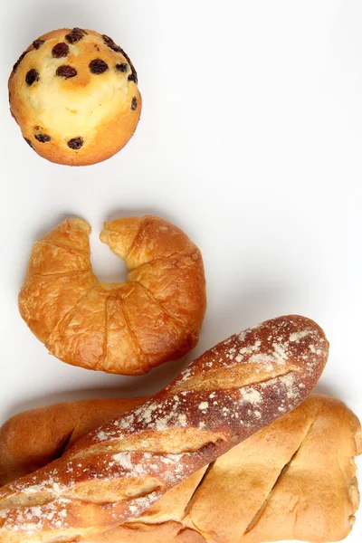 Panadería de croissant con panecillo de brade — Foto de Stock