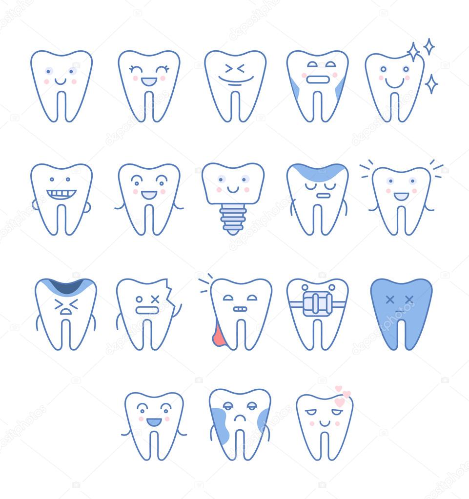 Big Dental Teeth Collection