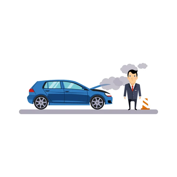 Auto und Transport fritz. Vektorillustration — Stockvektor