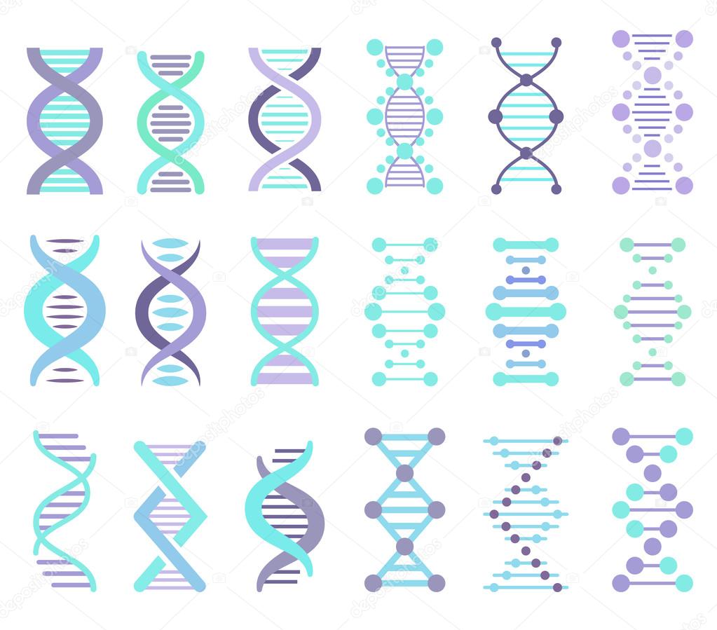 DNA Strands Set
