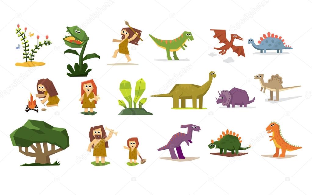 Dinosaurs and Prehistoric Plants