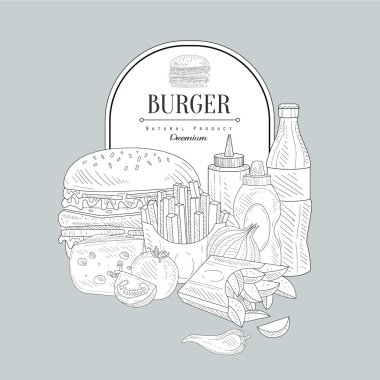 Fast Food ile Vintage kroki