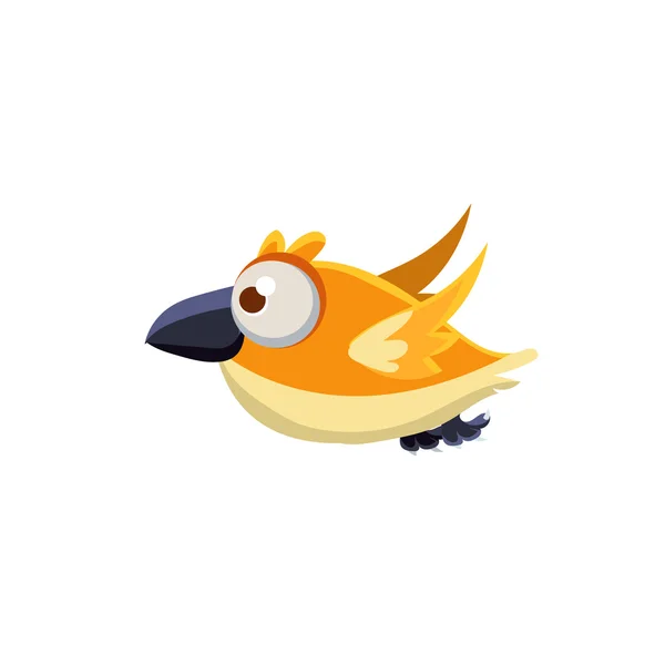 Ładny ptak kanarek — Wektor stockowy
