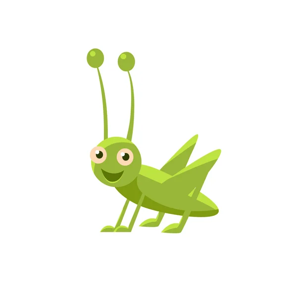 행복 한 메뚜기 아이콘 — 스톡 벡터