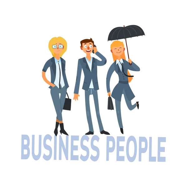 Business People Set 1 — Stock Vector