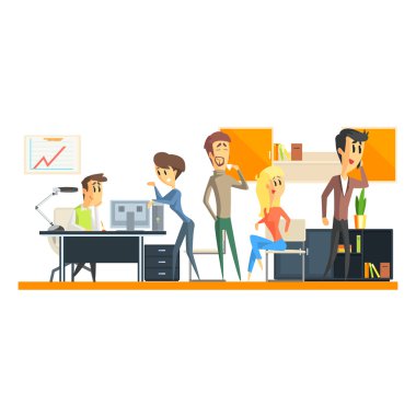 Office ekibi kahve molası