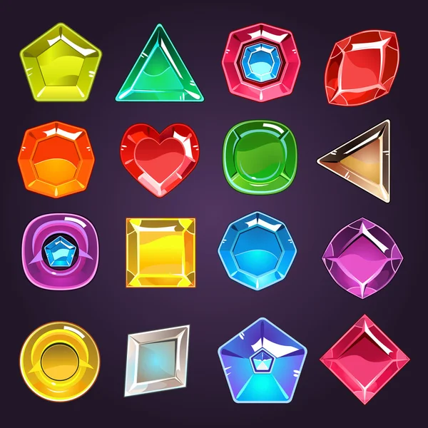 Jeu flash Jewel Set — Image vectorielle