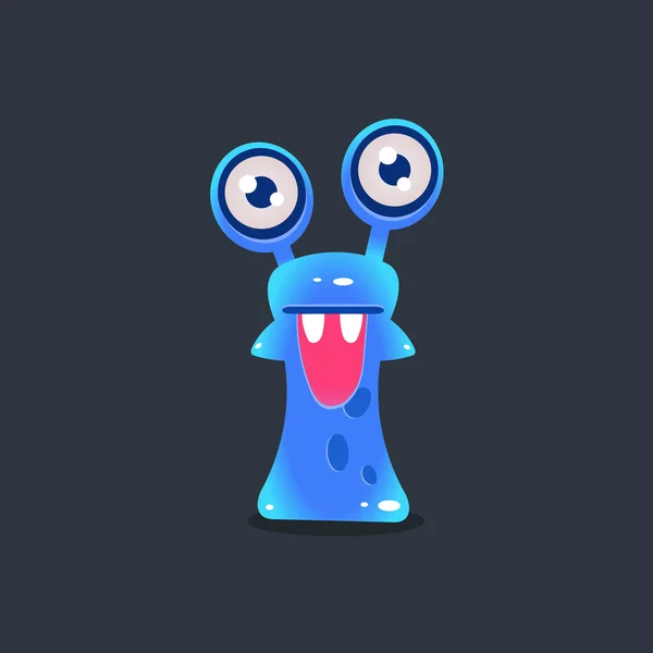 Snai-like Alien Monster — Stock Vector