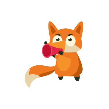 Fox megafon içinde söz