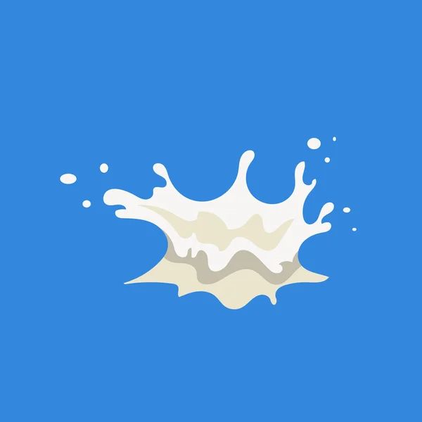 Шаблон спрея для молочных продуктов — стоковый вектор