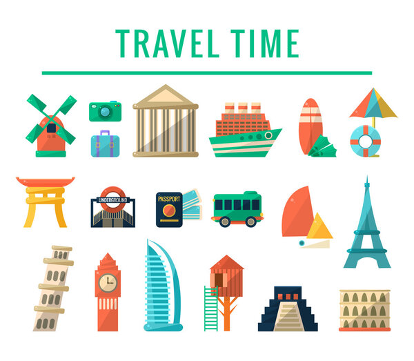 Коллекция предметов времени путешествия
