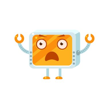 Küçük Robot karakter şok