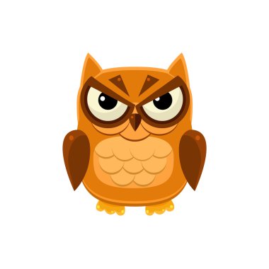 Kızgın kahverengi baykuş