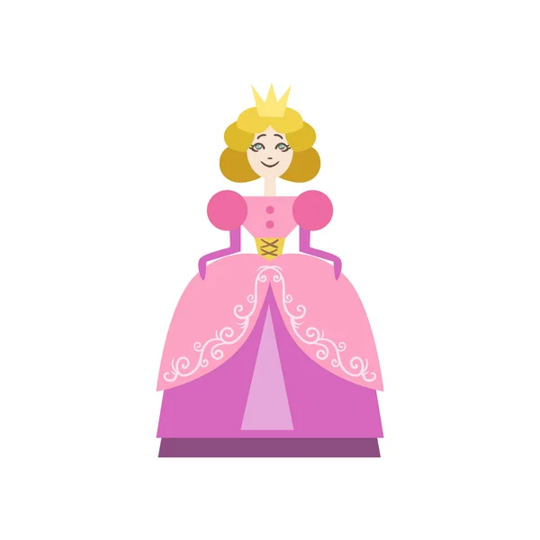 Peri masalı Prenses çizim — Stok Vektör