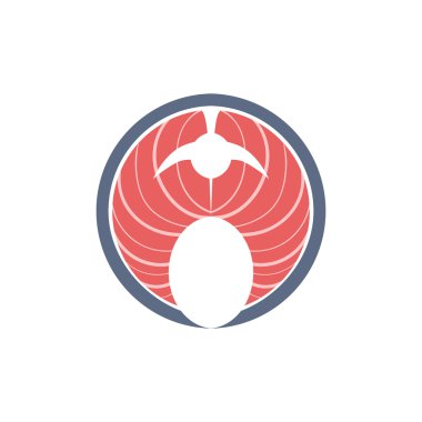 Kırmızı balık biftek simgesi