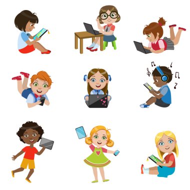 Becerikli alet çocuklarla ayarla