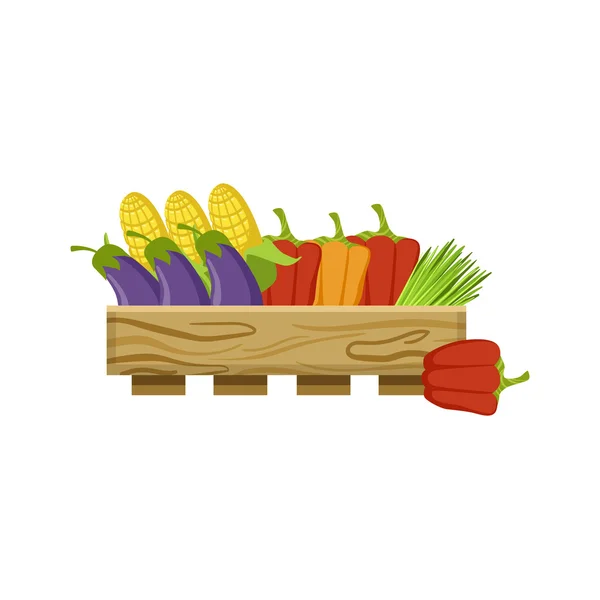 Vegetables On Market — Stockový vektor