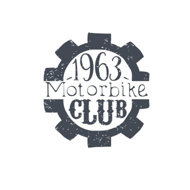  siyah ve beyaz vintage amblemi