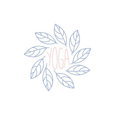 Yoga Studio Hand Drawn Logo