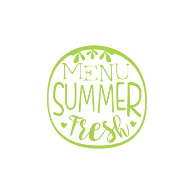 Taze menü yaz kaligrafi Cafe yönetim kurulu