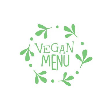 Vegan Cafe kaligrafi menü yönetim kurulu