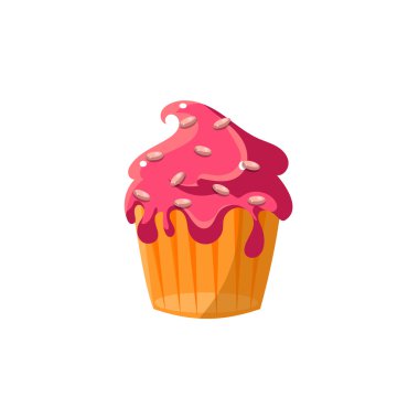 Buzlanma çalışan ile şirin Cupcake
