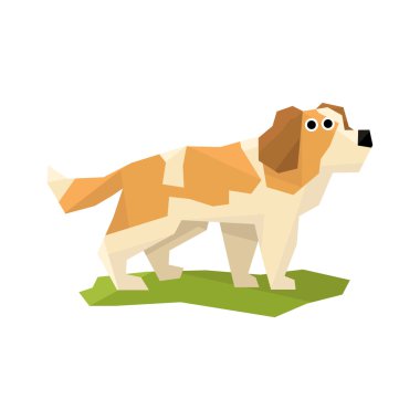 St. Bernard kurtarma köpeği