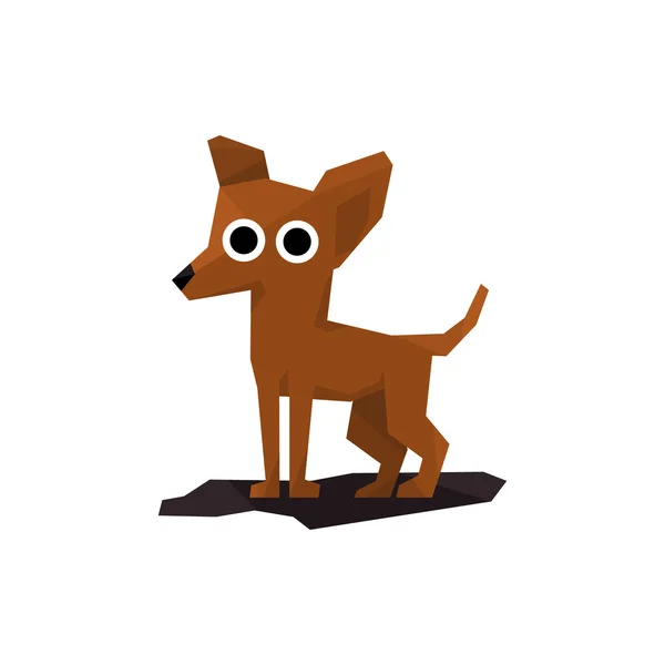 Chihuahua miniatyr hund — Stock vektor