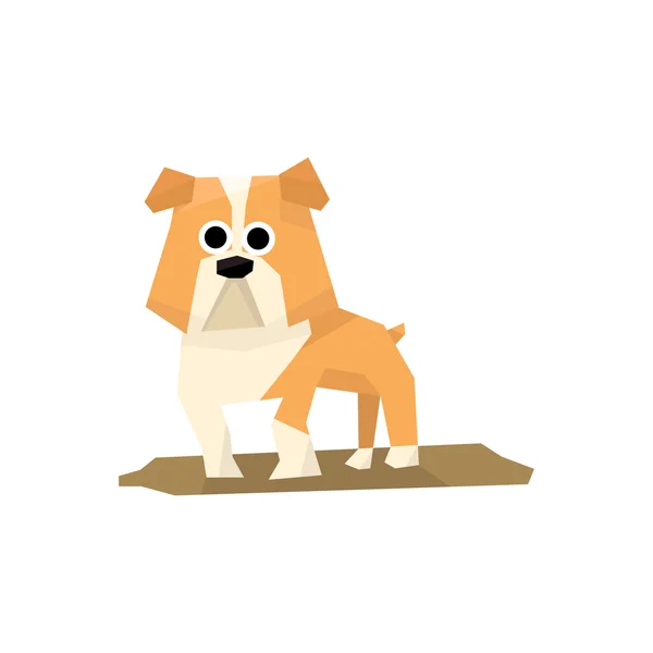 Μπουλντόγκ ράτσα σκύλου — Διανυσματικό Αρχείο