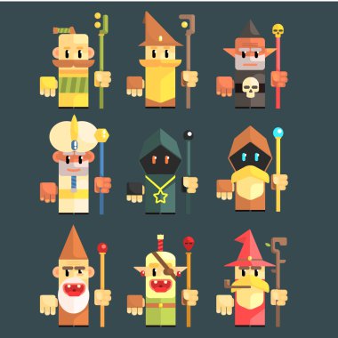 Flash oyun Sihirbaz küme