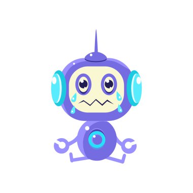 Robot oturma ağlıyor