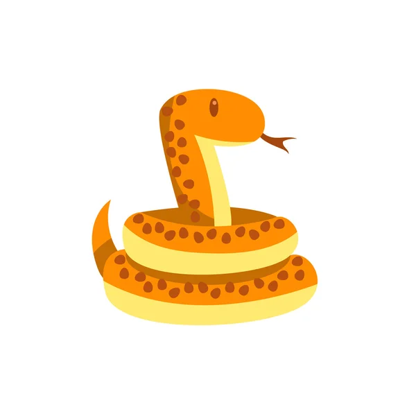 Juguete Boa serpiente — Vector de stock