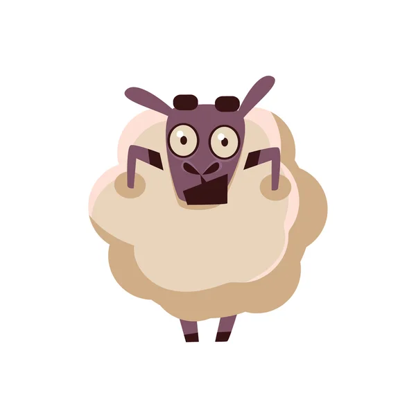 Schafe geschockt — Stockvektor