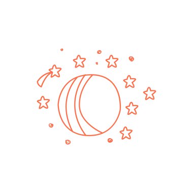 Yıldız ve Kuyruklu Yıldızlarla Çevrili Gezegen