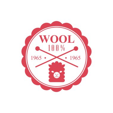 Yün kırmızı ürün Logo tasarımı