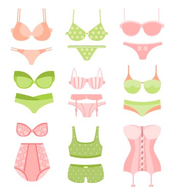 Women Underwear In Pastel 