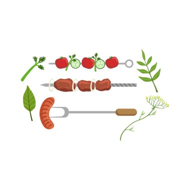Barbekü Piknik Için Hazır Gıda Seti