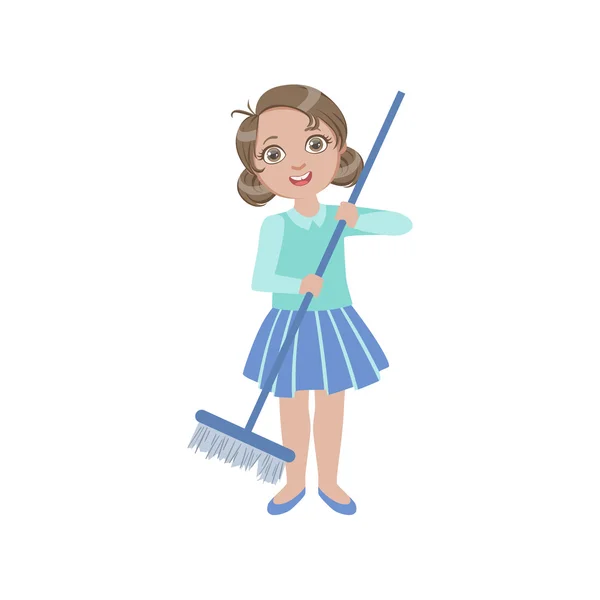 ᐈ Sweeping The Floor Stock Cliparts Royalty Free Sweeping Floor