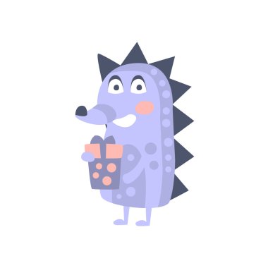 Parti Nitelikleri Girly Stilize Funky Sticker ile Kirpi