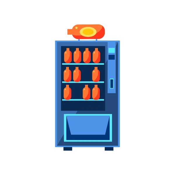 Дизайн автомата по продаже газированных напитков — стоковый вектор