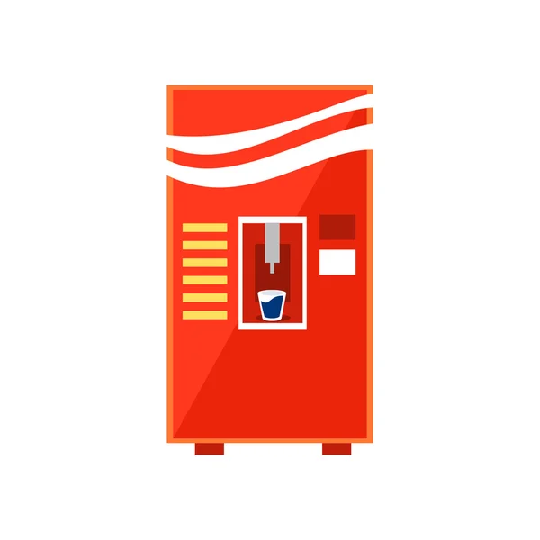Diseño de máquina expendedora de bebidas frías — Archivo Imágenes Vectoriales