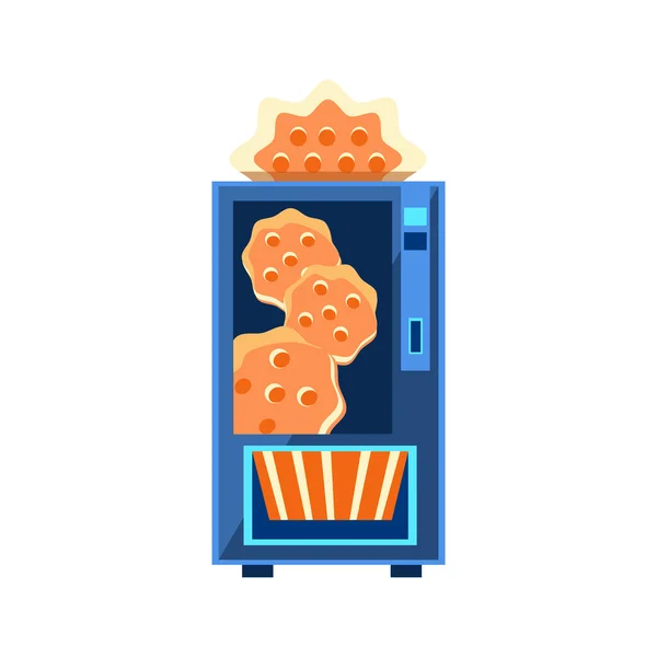 Cracker vending machine ontwerp — Stockvector