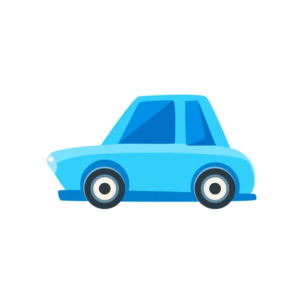 Ikon Mobil Mainan Sedan Biru - Stok Vektor