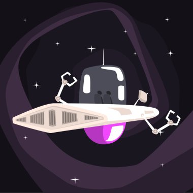Metal Kollu Alien Robotik Ufo Uzay Aracı